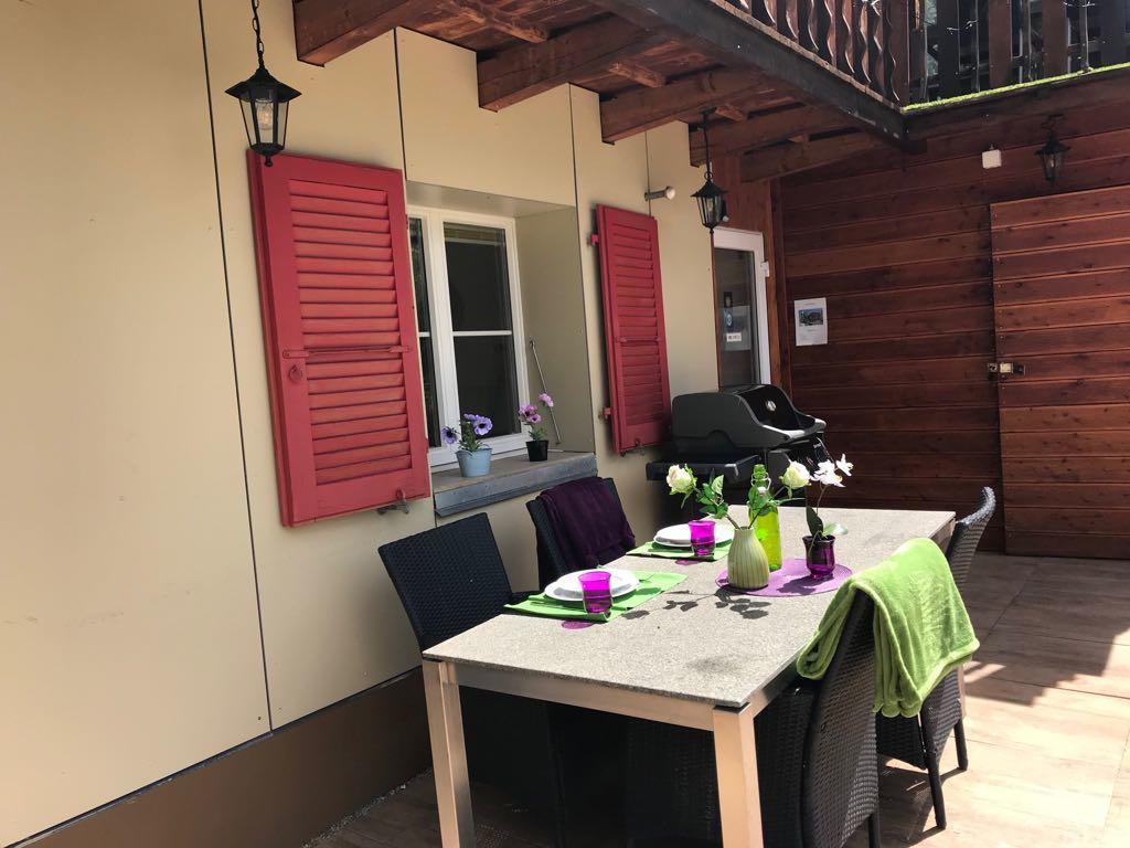 Apartments Chalet Tatyana Leukerbad Luaran gambar