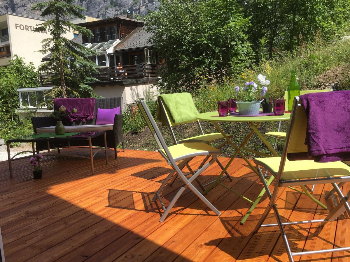 Apartments Chalet Tatyana Leukerbad Luaran gambar