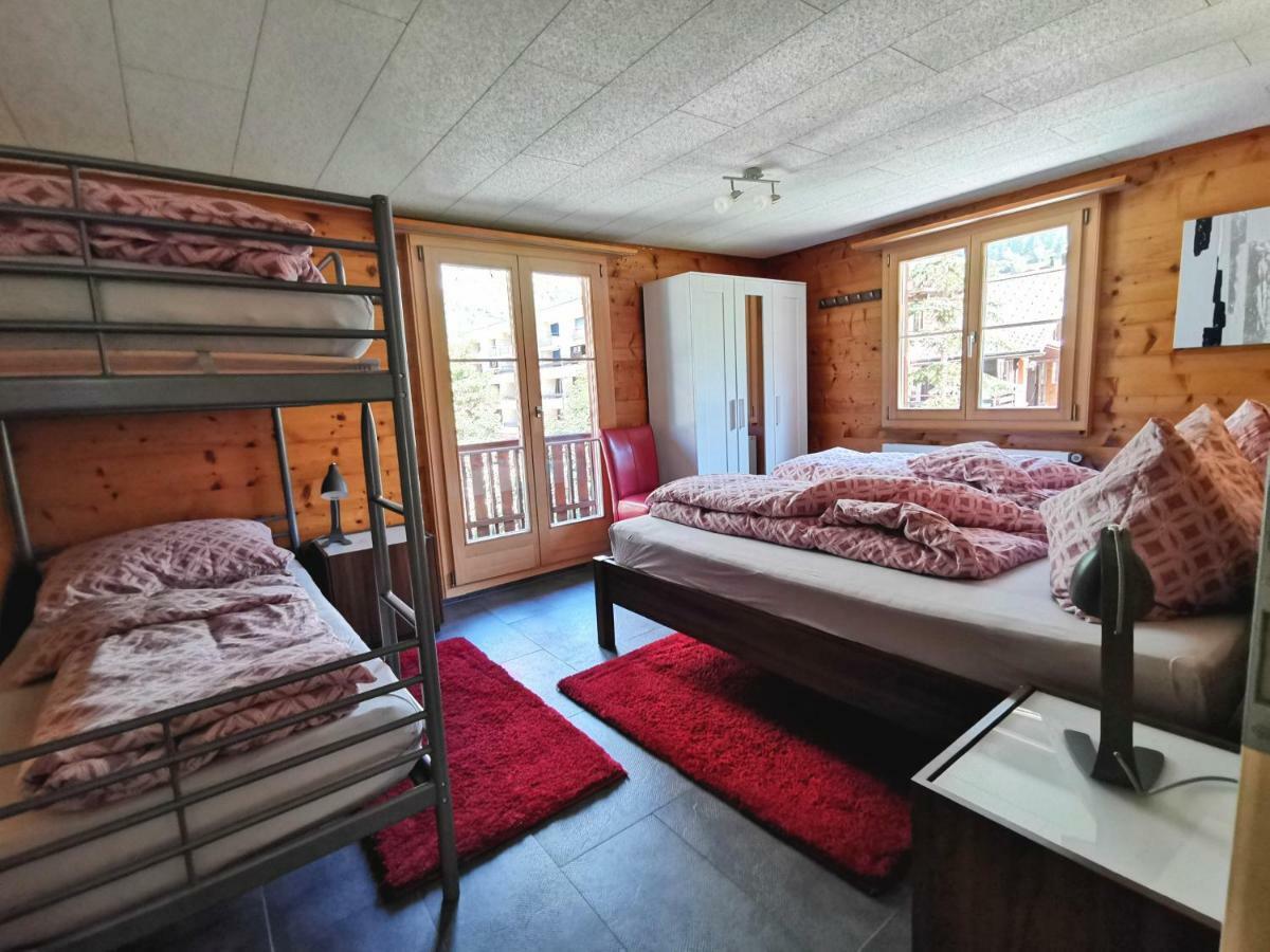 Apartments Chalet Tatyana Leukerbad Luaran gambar