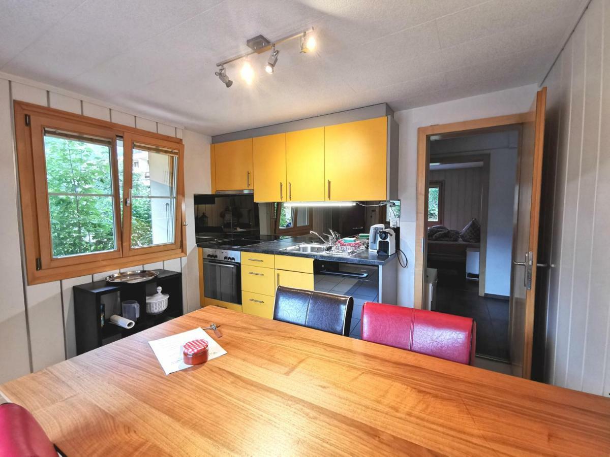 Apartments Chalet Tatyana Leukerbad Luaran gambar