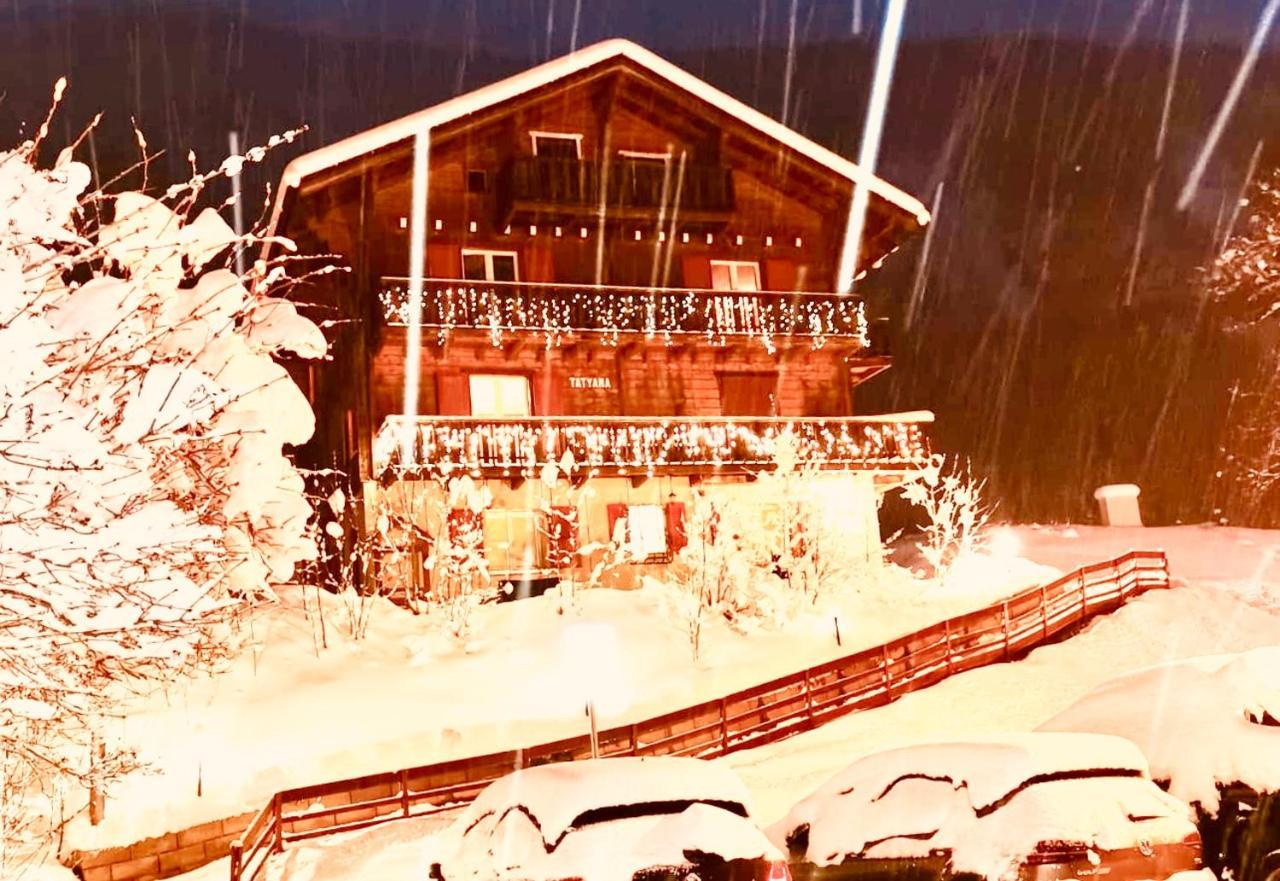 Apartments Chalet Tatyana Leukerbad Luaran gambar